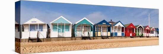 Beach Huts in Southwold, Suffolk, UK-Nadia Isakova-Stretched Canvas