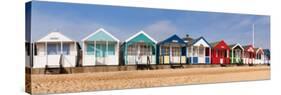 Beach Huts in Southwold, Suffolk, UK-Nadia Isakova-Stretched Canvas