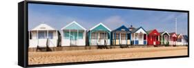 Beach Huts in Southwold, Suffolk, UK-Nadia Isakova-Framed Stretched Canvas