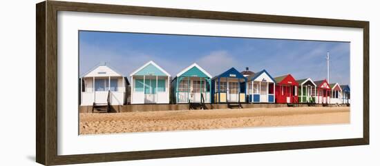 Beach Huts in Southwold, Suffolk, UK-Nadia Isakova-Framed Photographic Print