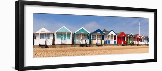Beach Huts in Southwold, Suffolk, UK-Nadia Isakova-Framed Photographic Print