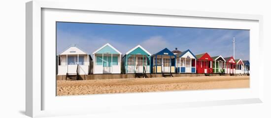 Beach Huts in Southwold, Suffolk, UK-Nadia Isakova-Framed Photographic Print