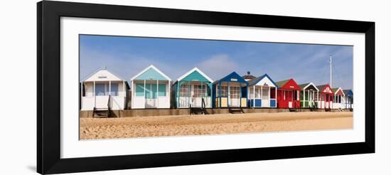 Beach Huts in Southwold, Suffolk, UK-Nadia Isakova-Framed Photographic Print