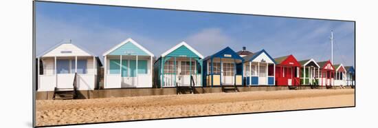 Beach Huts in Southwold, Suffolk, UK-Nadia Isakova-Mounted Photographic Print