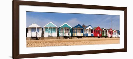 Beach Huts in Southwold, Suffolk, UK-Nadia Isakova-Framed Photographic Print