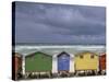 Beach Huts, Muizenberg, Cape Peninsula, South Africa, Africa-Steve & Ann Toon-Stretched Canvas