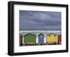 Beach Huts, Muizenberg, Cape Peninsula, South Africa, Africa-Steve & Ann Toon-Framed Photographic Print