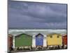 Beach Huts, Muizenberg, Cape Peninsula, South Africa, Africa-Steve & Ann Toon-Mounted Photographic Print