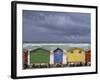 Beach Huts, Muizenberg, Cape Peninsula, South Africa, Africa-Steve & Ann Toon-Framed Photographic Print