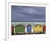 Beach Huts, Muizenberg, Cape Peninsula, South Africa, Africa-Steve & Ann Toon-Framed Photographic Print