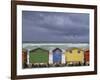 Beach Huts, Muizenberg, Cape Peninsula, South Africa, Africa-Steve & Ann Toon-Framed Photographic Print