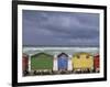 Beach Huts, Muizenberg, Cape Peninsula, South Africa, Africa-Steve & Ann Toon-Framed Photographic Print