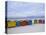 Beach Huts, Muizenberg, Near Cape Town, Cape Peninsula, South Africa-Fraser Hall-Stretched Canvas