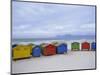 Beach Huts, Muizenberg, Near Cape Town, Cape Peninsula, South Africa-Fraser Hall-Mounted Photographic Print