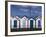 Beach Huts on Devon Town's Waterfront-Kim Sayer-Framed Photographic Print