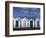 Beach Huts on Devon Town's Waterfront-Kim Sayer-Framed Photographic Print