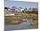 Beach Huts on Mudeford Spit or Sandbank, Christchurch Harbour, Dorset, England, United Kingdom-Rainford Roy-Mounted Photographic Print