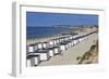 Beach Huts on North Sea Coast, Lokken, Jutland, Denmark, Scandinavia, Europe-Stuart Black-Framed Photographic Print