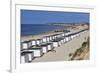 Beach Huts on North Sea Coast, Lokken, Jutland, Denmark, Scandinavia, Europe-Stuart Black-Framed Photographic Print