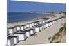 Beach Huts on North Sea Coast, Lokken, Jutland, Denmark, Scandinavia, Europe-Stuart Black-Mounted Photographic Print