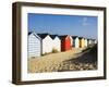 Beach Huts, Southwold, Suffolk, England, United Kingdom-Amanda Hall-Framed Photographic Print