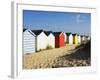 Beach Huts, Southwold, Suffolk, England, United Kingdom-Amanda Hall-Framed Photographic Print