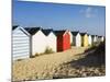 Beach Huts, Southwold, Suffolk, England, United Kingdom-Amanda Hall-Mounted Photographic Print