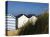 Beach Huts, Southwold, Suffolk, England, United Kingdom-Amanda Hall-Stretched Canvas