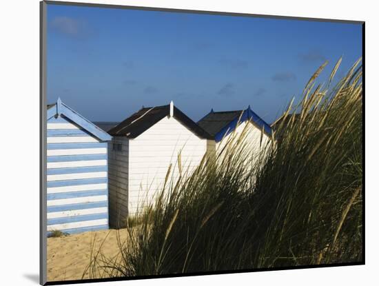Beach Huts, Southwold, Suffolk, England, United Kingdom-Amanda Hall-Mounted Photographic Print