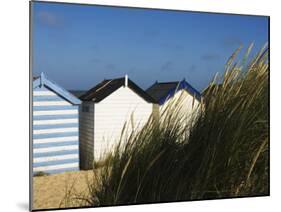 Beach Huts, Southwold, Suffolk, England, United Kingdom-Amanda Hall-Mounted Photographic Print