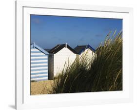 Beach Huts, Southwold, Suffolk, England, United Kingdom-Amanda Hall-Framed Photographic Print