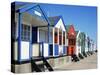 Beach Huts, Southwold, Suffolk, England, United Kingdom-David Hunter-Stretched Canvas