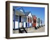 Beach Huts, Southwold, Suffolk, England, United Kingdom-David Hunter-Framed Photographic Print