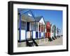 Beach Huts, Southwold, Suffolk, England, United Kingdom-David Hunter-Framed Photographic Print