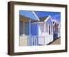 Beach Huts, Southwold, Suffolk, England-Amanda Hall-Framed Photographic Print