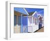 Beach Huts, Southwold, Suffolk, England-Amanda Hall-Framed Photographic Print