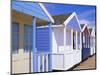 Beach Huts, Southwold, Suffolk, England-Amanda Hall-Mounted Photographic Print