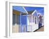 Beach Huts, Southwold, Suffolk, England-Amanda Hall-Framed Photographic Print