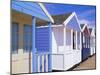 Beach Huts, Southwold, Suffolk, England-Amanda Hall-Mounted Photographic Print