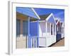 Beach Huts, Southwold, Suffolk, England-Amanda Hall-Framed Photographic Print