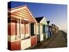 Beach Huts, Southwold, Suffolk, England-Steve Vidler-Stretched Canvas