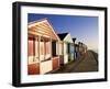 Beach Huts, Southwold, Suffolk, England-Steve Vidler-Framed Photographic Print