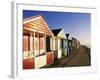 Beach Huts, Southwold, Suffolk, England-Steve Vidler-Framed Photographic Print