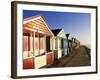 Beach Huts, Southwold, Suffolk, England-Steve Vidler-Framed Photographic Print