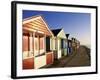 Beach Huts, Southwold, Suffolk, England-Steve Vidler-Framed Photographic Print