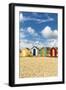 Beach huts, Southwold, Suffolk, UK-Nadia Isakova-Framed Photographic Print