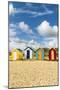Beach huts, Southwold, Suffolk, UK-Nadia Isakova-Mounted Photographic Print