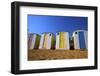 Beach Huts, Ventnor Beach, Isle of Wight, England, United Kingdom, Europe-Neil Farrin-Framed Photographic Print