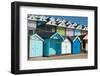 Beach huts, Walton-on-the-Naze, Essex, England, United Kingdom, Europe-Ethel Davies-Framed Photographic Print