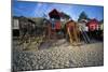 Beach Huts, Wells-Next-The Sea, Norfolk, England.-Joe Cornish-Mounted Photo